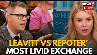 LIVE: Karoline Leavitt Destroys AP Reporter in Explosive White House Clash | US News LIVE | N18G