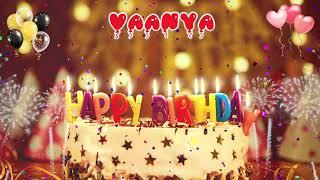 VAANYA Birthday Song – Happy Birthday Vaanya