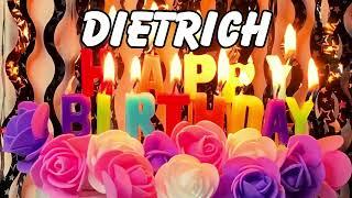 Happy Birthday Dietrich | I Wish You a Delightful Birthday Dietrich