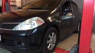 Как поменять свечи Nissan Tiida