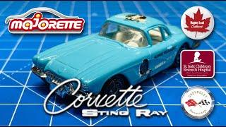 Majorette '58 Corvette Sting Ray (238) St. Jude Children's Research Hospital charity auction