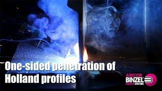 One-sided penetration of Holland profiles