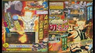 Narutimate Ninja Storm 3 | New Scan | More Obito,Kages and Naruto KCM