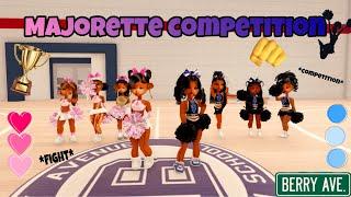 MY DAUGHTER HAD A MAJORETTE COMPETITION *PARENT FIGHT* |Berry Ave Family #roblox #roleplay