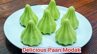 Paan Modak Recipe | How to Make Delicious Paan Modak at Home