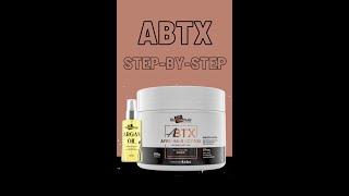 RenewHair ABTX Step-By-Step - Afro Hair Botox #afrohair #afrosmoothing #keratintreatment