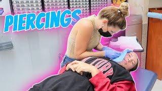 Evie Gets New Piercings! Its R Life