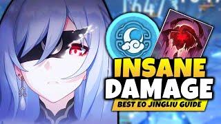 JINGLIU IS AMAZING! Best E0 Jingliu Guide & Build [Best Relics, Teams, and Light Cones] - Honkai