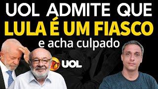 Até a UOL admite - LULA está perto do seu fim, mas a culpa é da "internet"