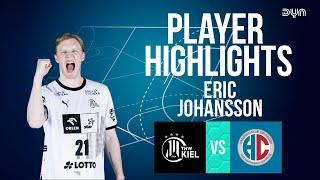 Eric Johansson Highlights vs. HC Erlangen I DAIKIN HBL I Dyn Handball