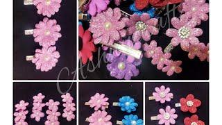 How to make foam flowers.