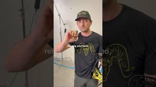 The Best Way to Engage a Thumb Release. #archery #archerydrills #archerypractice #hunting