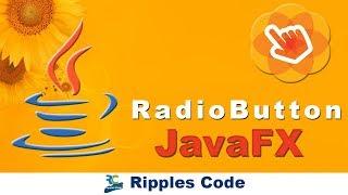 JAVAFx Tutorial 22-RadioButton