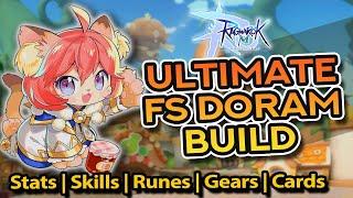 DORAM ULTIMATE SUPPORT BUILD GUIDE ~ Stats, Skills, Runes, Gears, Cards, and MORE!!