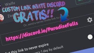 TUTORIAL MEMBUAT CUSTOM INVITE LINK DISCORD