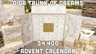 $4,400 Dior Trunk Of Dreams Advent Calendar 2024  | Dior Snow Globe & Dior La Collection Privée