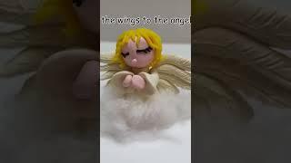 How to make Angel of modelling clay