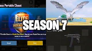 SEASON 7 ROYALE PASS REWARDS, COMPANION SYSTEM & NEW WEAPONS!