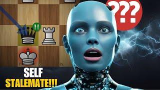 Stockfish 17 SHOCKED by Leela's Immortal SELF STALEMATE!!!