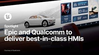 UE5 to Deploy Directly into Qualcomm’s Snapdragon Automotive Platforms for Best-in-Class HMIs