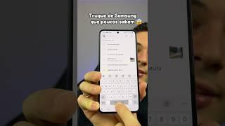 Truque da barra de espaço Samsung ...#dicas #celular #truques #samsung  #dicasdecelular