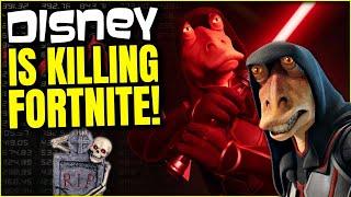 Disney Is Secretly DESTROYING Fortnite: Star Wars Event WIPES OUT Consumers, Lowest in Years!
