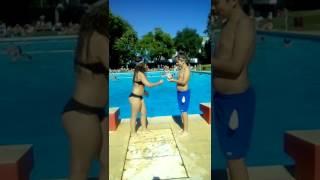 Desafio na piscina