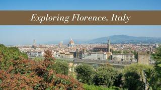 Walking Through The Sunny Florence Italy!