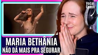 Who Is She?! | Maria Bethania - Não Dá Mais Pra Segurar | Vocal Coach Reacts & Analysis