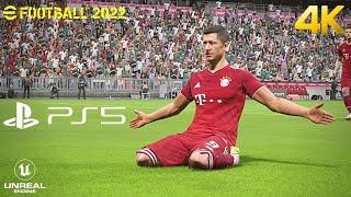 eFootball PES 2022 - Bayern Munich vs. Barcelona - Full Match PS5 Next Gen Gameplay | 4K