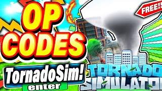 (2023) ALL *NEW* SECRET OP CODES In Roblox Tornado Simulator!