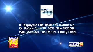 North Carolina Tax Returns Now Accepted, Processing Will Be Delayed
