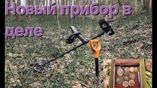 Пополняю коллекцию монет с металлоискателем Minelab Equinox 900