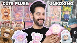 UNBOXING PLUSH BLIND BOXES! Mimi City Walk, Nanci Chocolate Cutie Bears, Dora Shanhai Dream! 