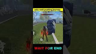 solo rank pushing journey #shorts || A1 TARUN YT