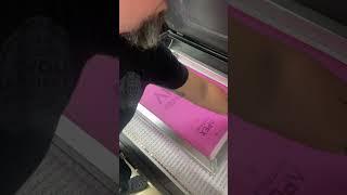 Let’s burn a multi color job! #screenprinting #smallbusiness
