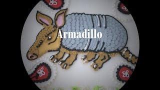 Hand-Drawn Armadillo Cake (Time-Lapse)