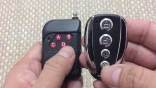 How to use: Blue light remote control Duplicator