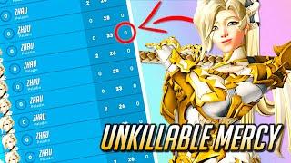 ⭐️ Mercy BUT 0 Deaths For 30 Minutes ⭐️  + MUST KNOW Mercy Res Trick! - Overwatch 2