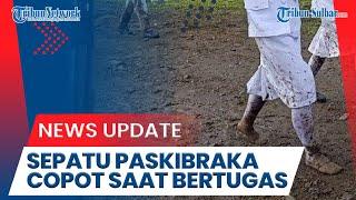 Sepatu Paskibra Mamuju Copot saat Bertugas - TRIBUN SULBAR