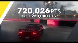 The Crew 2 Miami Race Track Skid Drift RX7 Pro Settings at the End