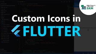 How to add your own custom icons in your Flutter application made easy.