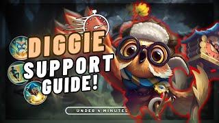 Master DIGGIE SUPPORT under 4 Minutes! | MLBB S34