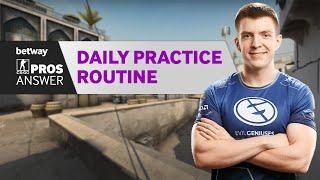 CS:GO Pros Answer: What is your Daily Practice Routine?