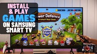 Samsung Smart TV: How To Download and Play Games! [Access Games]