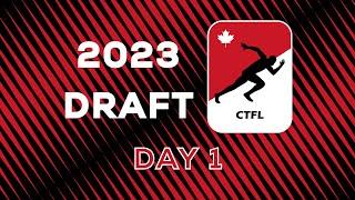 Canadian Track and Field League 2023 Entry Draft - Day 1 (Rounds 1-8)