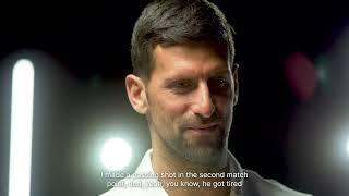 Novak Djokovic 'What`s in your head?' - HEAD