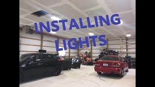 Pole Barn - High Bay LED Install