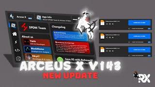 [New update V.1.4.3] ARCEUS X Mobile Executor Released | Best Executor (Fix Crash & Fix Update)