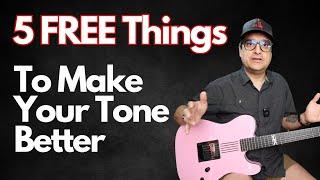 How To Make Your Guitar Sound Better For Free - 5 Ways